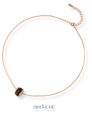 Tiger's eye necklace D0469