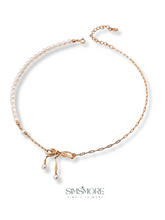 Load image into Gallery viewer, Natural Pearl Necklace D0598
