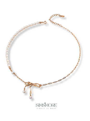 Natural Pearl Necklace D0598