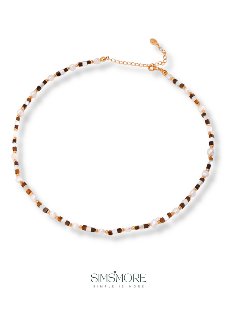 Retro Gold Necklace D0442