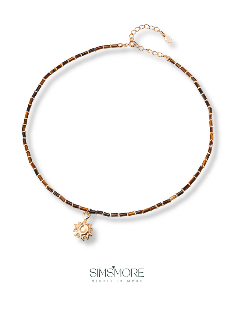Tiger Eye Necklace  D0508