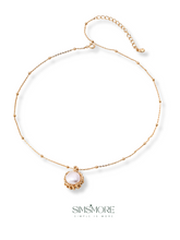 Load image into Gallery viewer, Natural Pearl Pendant Necklace  D0611