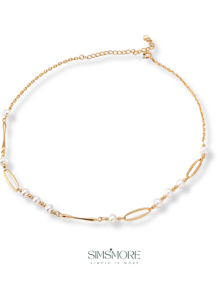 Nature Pearl Necklace D0599