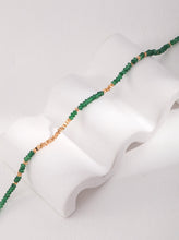 Load image into Gallery viewer, Sterling Silver Emerald Necklace D0427