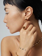 Load image into Gallery viewer, Tiger Eye Natural Stone Ring