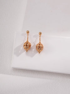 Cluster of Flowers Sterling Silver Earrings