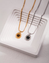 Load image into Gallery viewer, Natural Stone Fashion Necklace