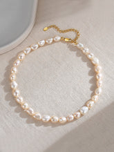 Load image into Gallery viewer, Baroque pearl necklace D0199