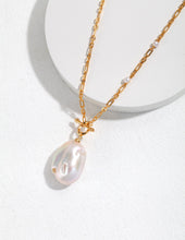 Load image into Gallery viewer, Baroque pearl necklace D0350