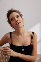 Load image into Gallery viewer, Baroque pearl necklace D0350