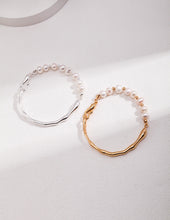 Load image into Gallery viewer, S925 silver natural pearl bracelet SL0032