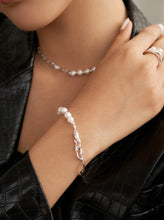 Load image into Gallery viewer, S925 silver natural pearl bracelet SL0032