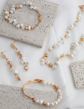 Load image into Gallery viewer, Sterling silver pearl necklace D0292