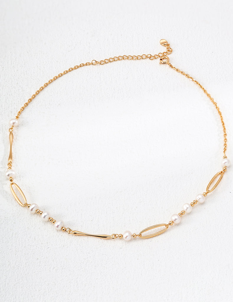 Nature Pearl Necklace D0599