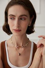 Load image into Gallery viewer, Tiger&#39;s eye necklace D0469