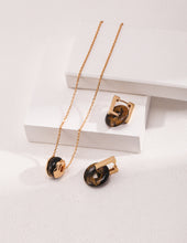 Load image into Gallery viewer, Tiger&#39;s eye necklace D0469
