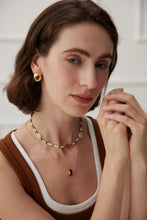 Load image into Gallery viewer, Tiger&#39;s eye necklace D0469