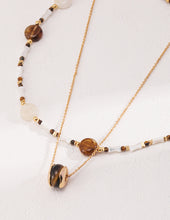 Load image into Gallery viewer, Tiger&#39;s eye necklace D0469