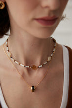Load image into Gallery viewer, Tiger&#39;s eye necklace D0469