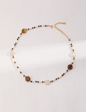 Load image into Gallery viewer, Tiger&#39;s Eye Shell Necklace D0471