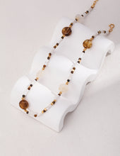 Load image into Gallery viewer, Tiger&#39;s Eye Shell Necklace D0471
