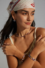 Load image into Gallery viewer, Natural Pearl Amethyst Necklace D0564