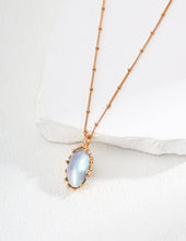Load image into Gallery viewer, Silver Horse Shell Necklace D0531