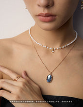 Load image into Gallery viewer, Silver Horse Shell Necklace D0531