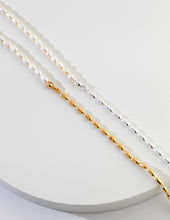 Load image into Gallery viewer, Rice Grain Pearl Necklace D0250