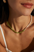 Load image into Gallery viewer, Bamboo Bead Necklace D0533