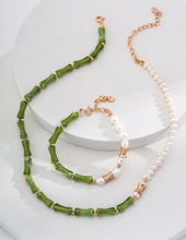 Load image into Gallery viewer, Bamboo Bead Necklace D0533