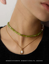 Load image into Gallery viewer, Bamboo Bead Necklace D0533