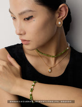 Load image into Gallery viewer, Bamboo Bead Necklace D0533
