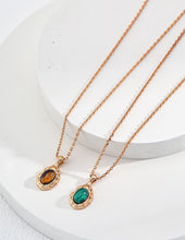 Load image into Gallery viewer, Malachite necklace D0402
