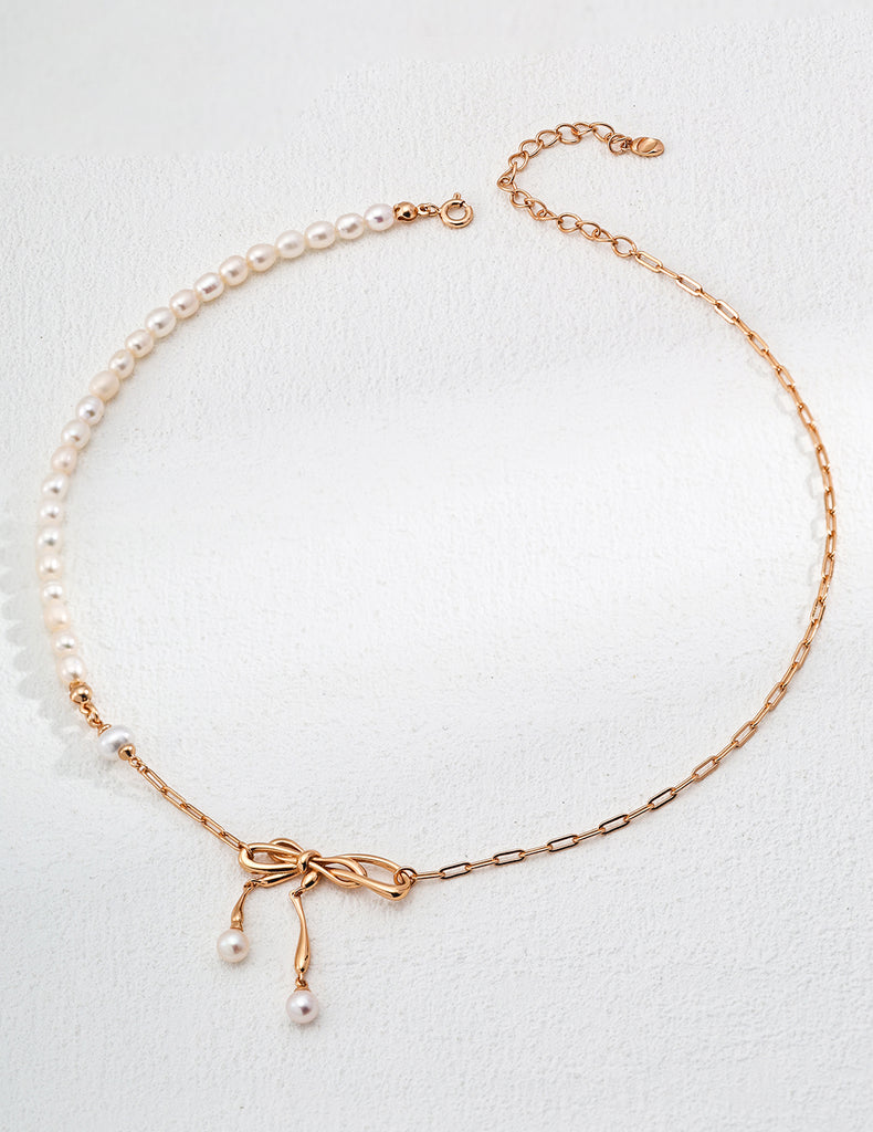 Natural Pearl Necklace D0598