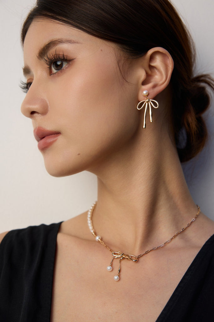Natural Pearl Necklace D0598