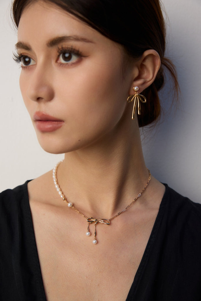 Natural Pearl Necklace D0598