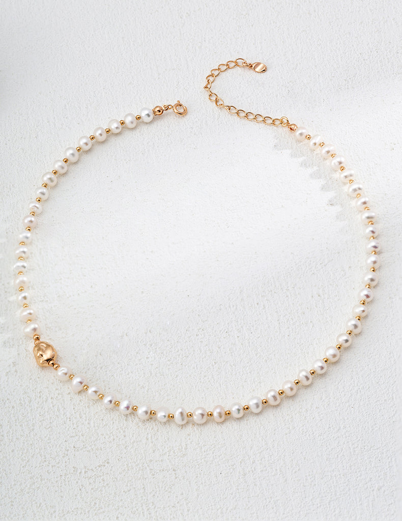 Natural Pearl Necklace D0587