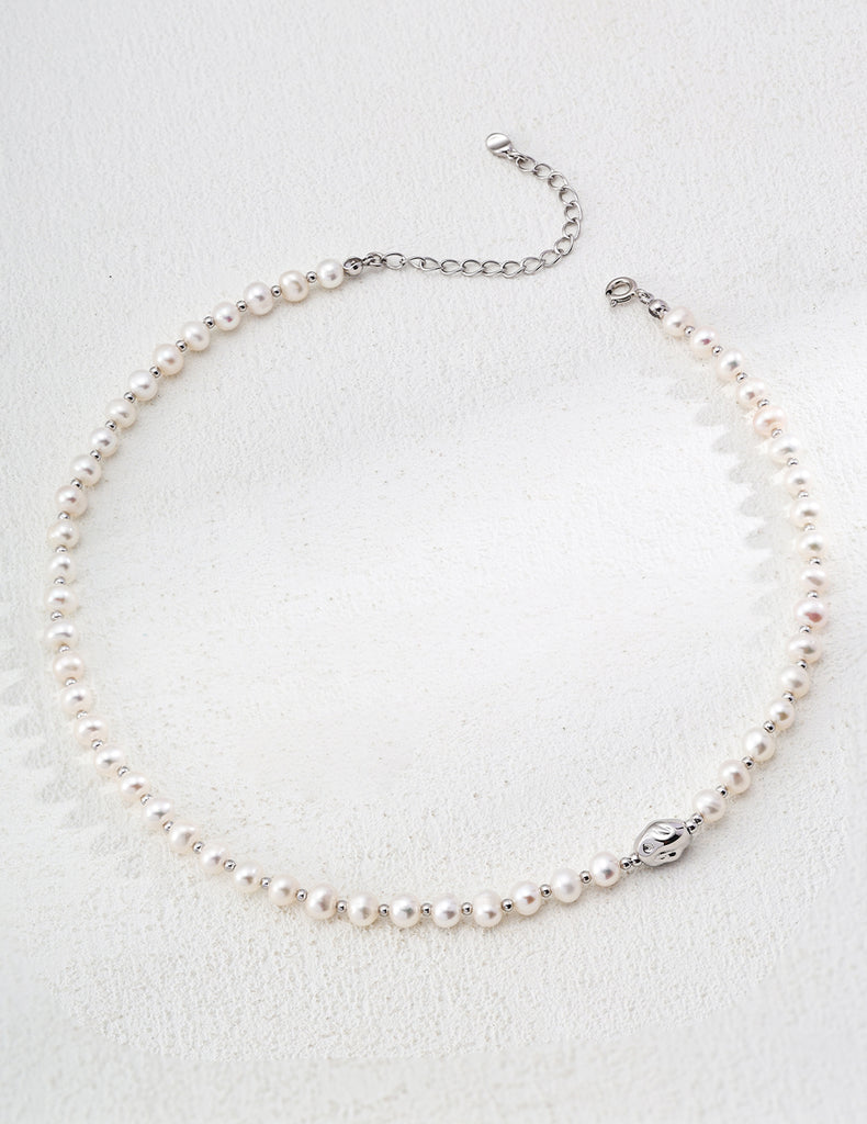 Natural Pearl Necklace D0587