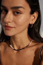 Load image into Gallery viewer, Natural Agate Pearl Necklace D0532