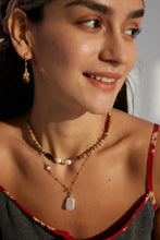 Load image into Gallery viewer, Vintage Tiger&#39;s Eye Necklace  D0505