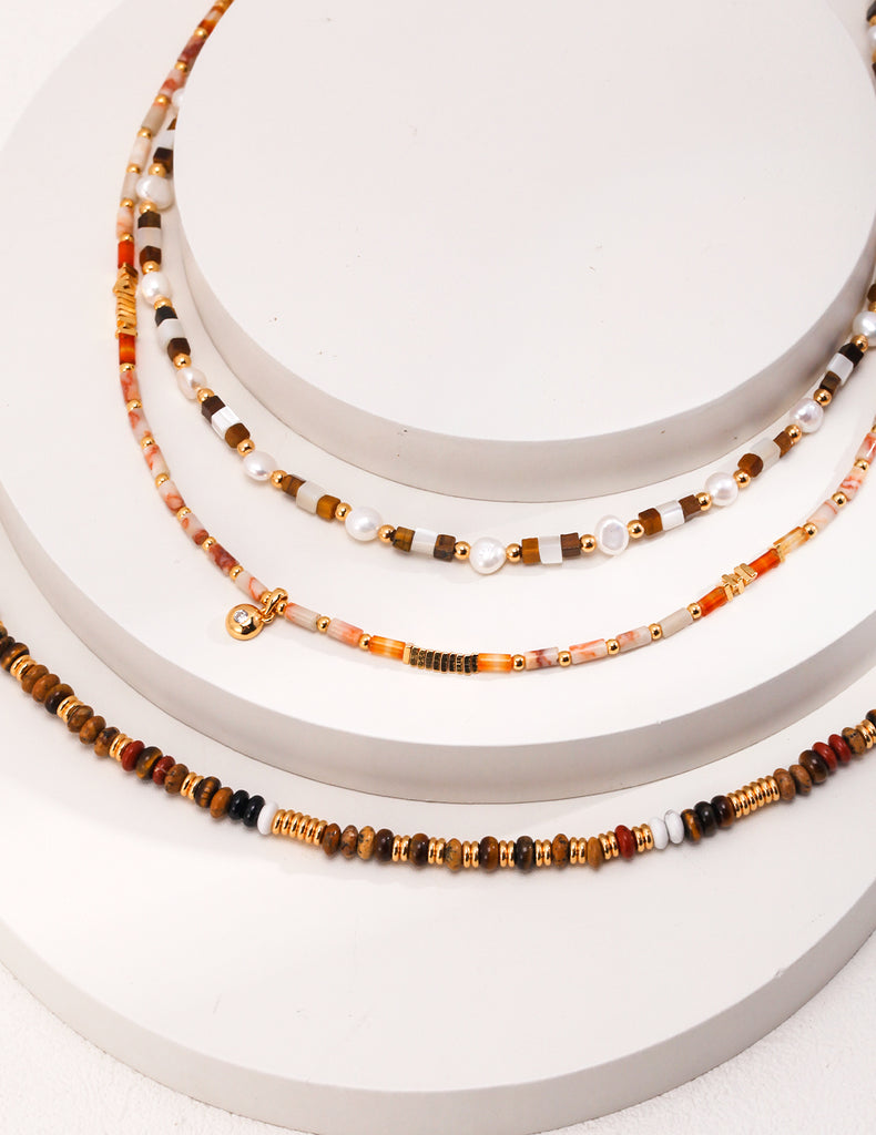Retro Gold Necklace D0442
