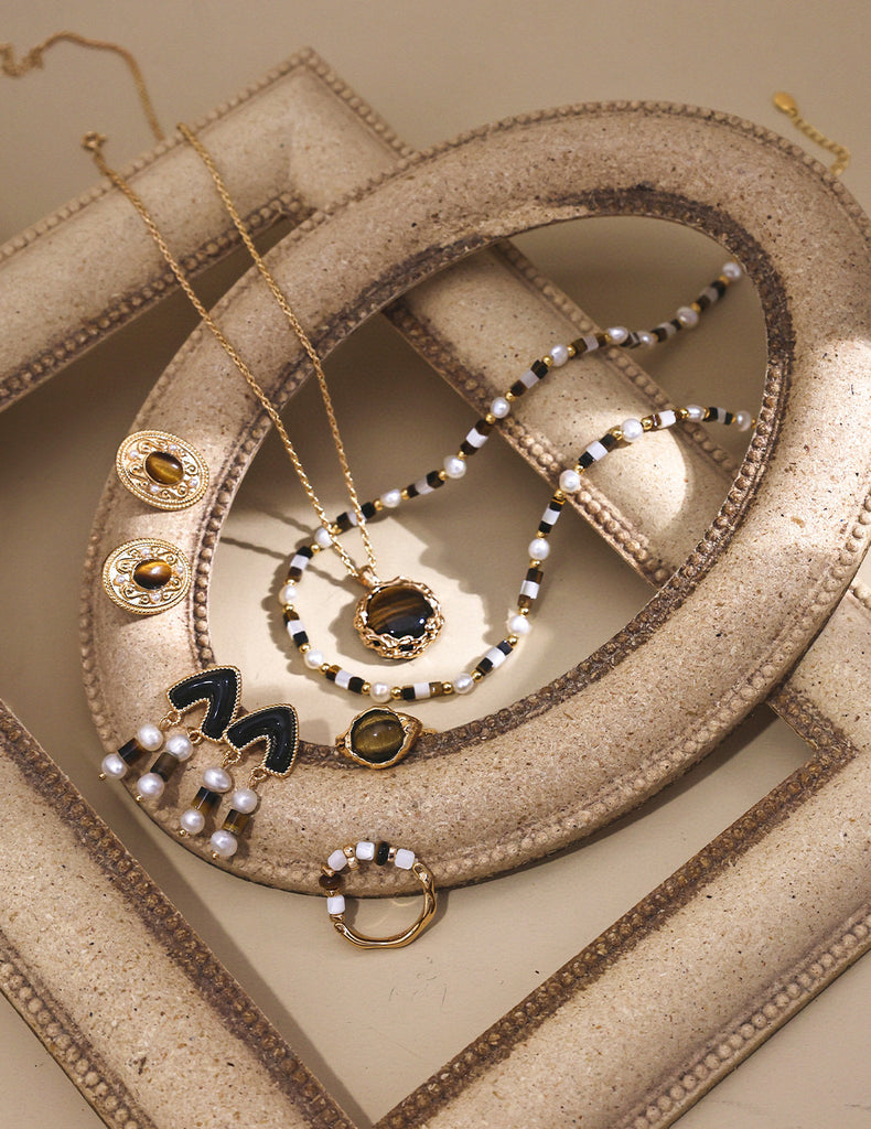 Retro Gold Necklace D0442