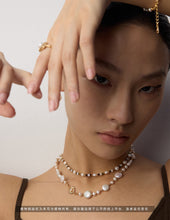 Load image into Gallery viewer, Retro Gold Necklace D0442