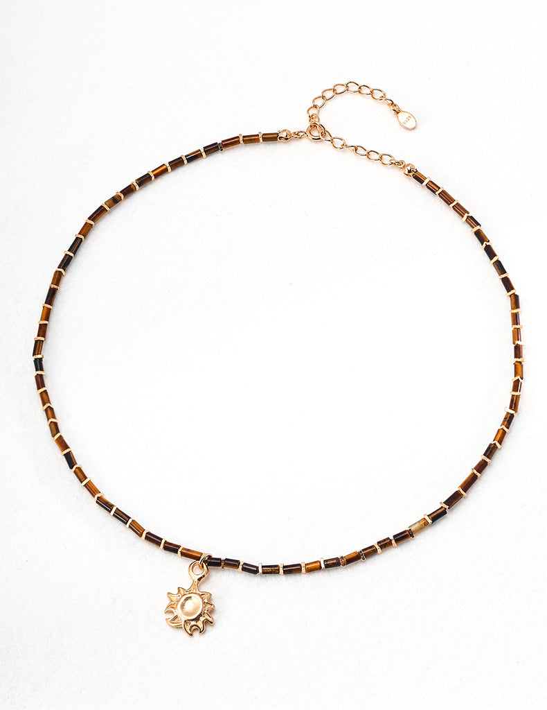 Tiger Eye Necklace  D0508