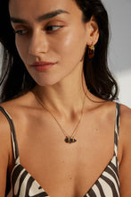 Load image into Gallery viewer, Diamond-shaped Tiger&#39;s Eye Pendant Necklace D0579