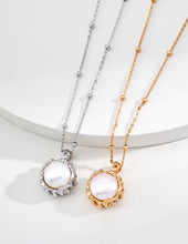 Load image into Gallery viewer, Natural Pearl Pendant Necklace  D0611