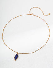 Load image into Gallery viewer, Vintage Natural Lapis Lazuli Necklace D0562