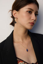 Load image into Gallery viewer, Vintage Natural Lapis Lazuli Necklace D0562