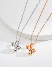 Load image into Gallery viewer, Natural Pearl Designer Pendant Necklace D0596